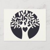 系譜愛ハートの懇親会 インビテーションポストカード (正面)