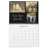 系譜 カレンダー (2月 2027)