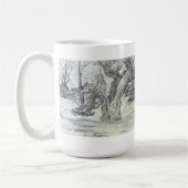 系譜 コーヒーマグカップ (左)