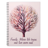 系譜 ノートブック (正面)