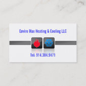 紀元前にカスタマイズ可能な熱すること及び冷却 名刺 (裏面)