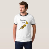 紀元前にワイシャツは石のトランペットを吹きます Tシャツ (正面フル)