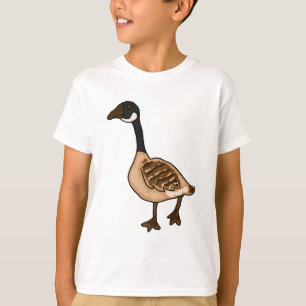 紀元前に間抜けなガチョウの漫画のワイシャツ Tシャツ