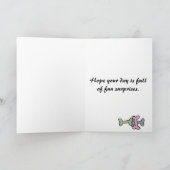 紀元前にWeimaranerおよびポインターの誕生日カード カード (内部)