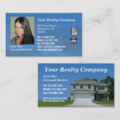 紀元前のカスタマイズ可能な不動産仲介業者 名刺 (正面/裏面)