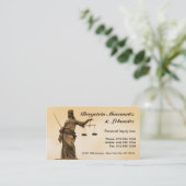 紀元前のカスタマイズ可能な弁護士 名刺 (スタンド正面)