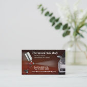 紀元前のカスタマイズ可能な自動体 名刺 (スタンド正面)