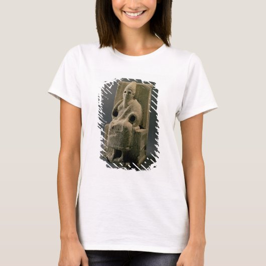 紀元前13世紀のウガリットの神エル(石灰岩) Tシャツ (正面)