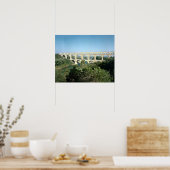 紀元前19年に建設されたローマ水道のビュー ポスター (キッチン)