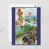 紀元前19年ハワイ ポストカード (正面/裏面)