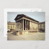 紀元前19年頃のメゾン・カレーの図 ポストカード (正面/裏面)