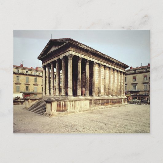 紀元前19年頃のメゾン・カレーの図 ポストカード (正面)