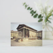 紀元前19年頃のメゾン・カレーの図 ポストカード (スタンド正面)