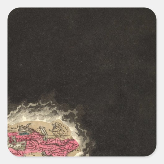 紀元前323年のアレクサンダー帝国を示す スクエアシール (正面)