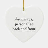 紀元前3,000年以降のマッサージセラピー セラミックオーナメント (裏面)