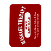 紀元前3,000年以降のマッサージセラピー マグネット (縦)