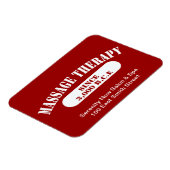 紀元前3,000年以降のマッサージセラピー マグネット (左側)