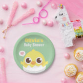 約かわいいベビーのひよこハッチのパーティーの供給に ペーパープレート (パーティー)
