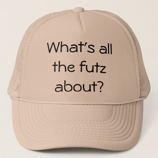 約すべてのfutzは何ですか。 キャップ (正面)