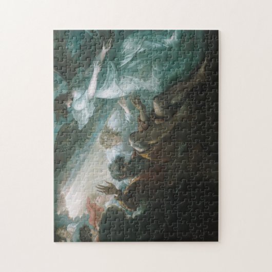 約束された土地を示されているモーゼ ジグソーパズル (縦)