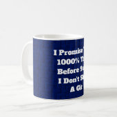 約束するクラシックマグ11オズ コーヒーマグカップ (正面左)