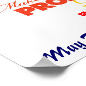 約束の日のポスターを作る – 四番目の人が知恵を持っている ポスター (角)