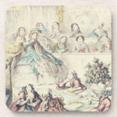 約束の違反-漫画手は腐食を着色しました コースター (正面)