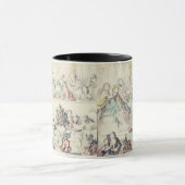 約束の違反-漫画手は腐食を着色しました マグカップ (中央)