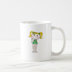 約束を保っているガールスカウトの後輩 コーヒーマグカップ