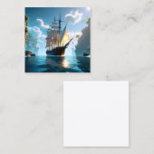 約束を守ることは、静かな事跡を軽々と越えるようなものだ スクエア名刺 (正面/裏面)