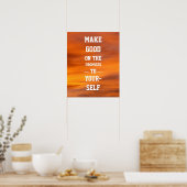 約束を守れ ポスター (キッチン)