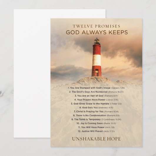 約束カード メニュー (正面/裏面)