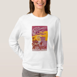 約束ポスターのカリフォルニア土地 Tシャツ