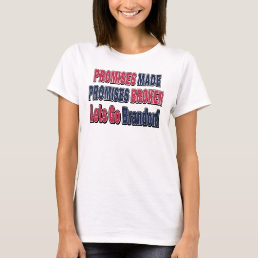 約束破れたFJB Tシャツ (正面)
