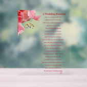 約束結婚書 アクリルサイン (ニュートラル)