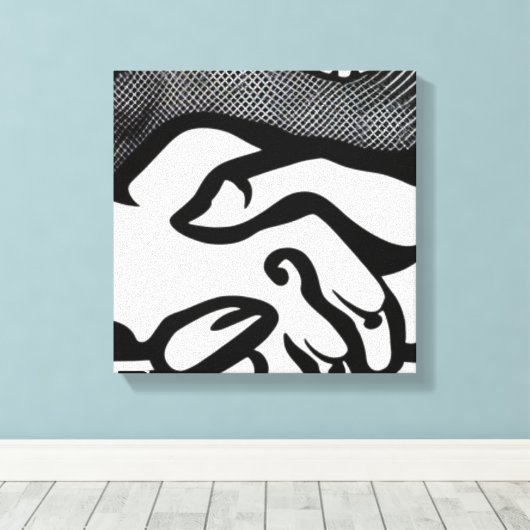 約束 キャンバスプリント (インサイチュ (ウッドフロア))