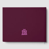 約束 ゲストブック (裏面)