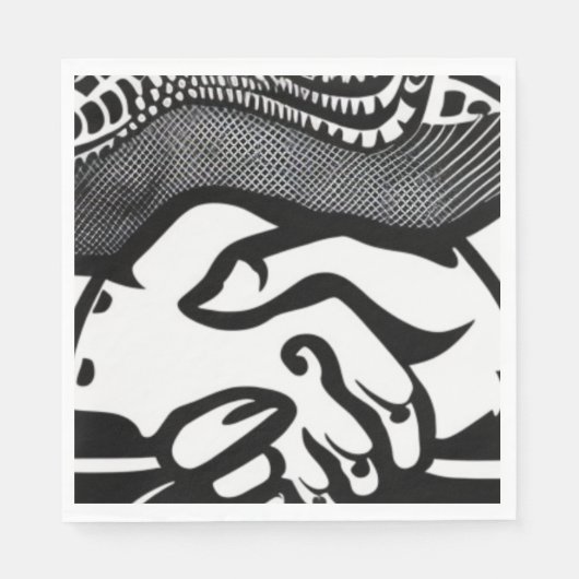 約束 スタンダードランチョンナプキン (正面)