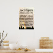 約束 ポスター (キッチン)