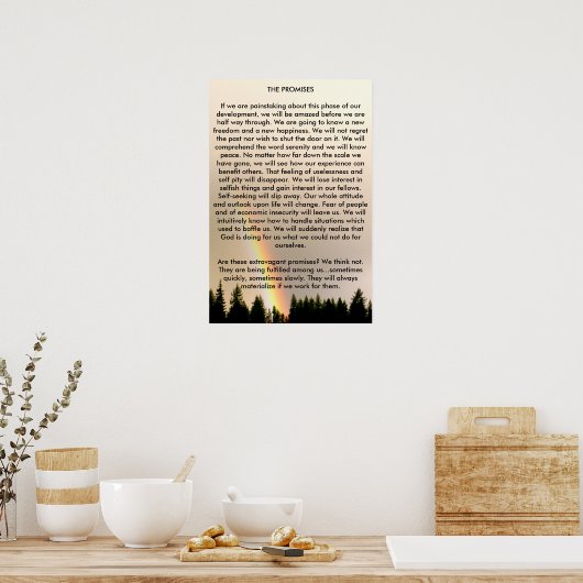 約束 ポスター (キッチン)