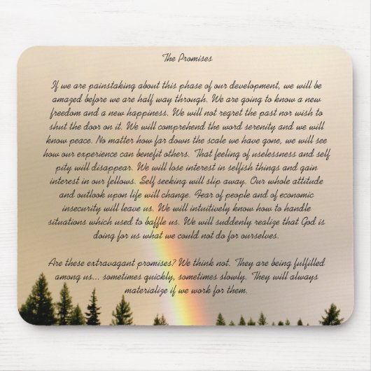 約束 マウスパッド (正面)