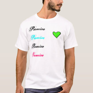 約束! 約束! -ネオンハート Tシャツ
