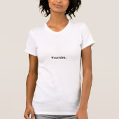 約束。 Tシャツ (正面)