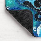 約転落する海洋波 マウスパッド (コーナー)