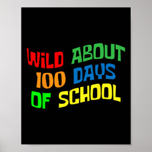 約100日学校100日目先生学生紀 ポスター