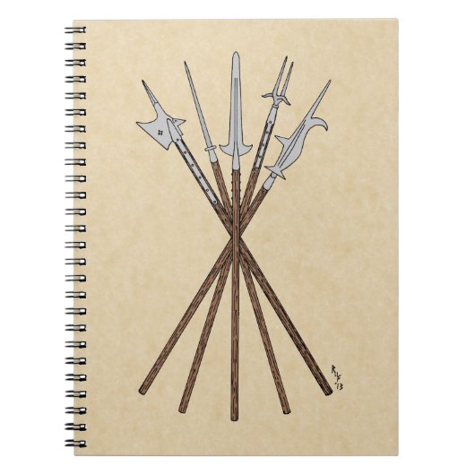 約16世紀の政治 ノートブック (正面)