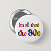 約80年代 缶バッジ (正面&裏面)