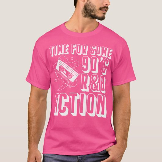 約90年代のRbアクション音楽の愛好家のための時間 Tシャツ (正面)