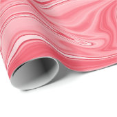 紅カラフル大理石の墨絵 ラッピングペーパー (ロールコーナー)