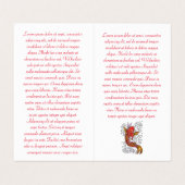 紅クール墨五輪コイ 名刺 (内部フラット)